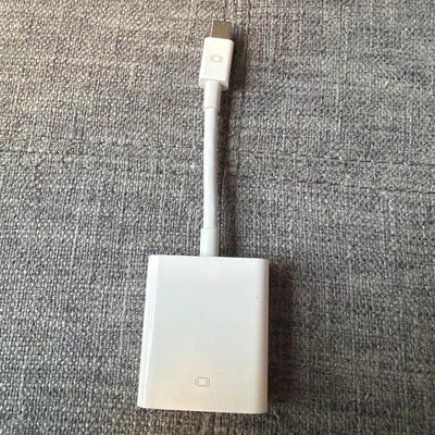 OEM Original Apple A1307 Mini DisplayPort to VGA Adapter, White (USED - Unknown) - Image 1 of 4