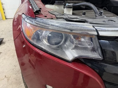 Passenger Headlight Halogen Smoke Shaded Background Fits 11-14 EDGE 438386 Foto 1 de 4