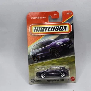 2025 Matchbox Porsche Cayenne Turbo MBX MB purple SUV - Picture 1 of 2