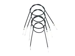 MZ RT 125/3 1 juego de cables Bowden NEGRO - Imagen 1 de 1