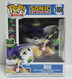 BIG - Sonic the Hedgehog - Funko SUPER POP! Games #1058 6" Figure NEW & IN STOCK - Picture 1 of 20
