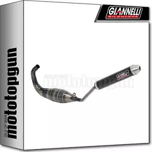 GIANNELLI FULL SILENCER OPEN STREET 2T CARBON APRILIA RS-4 RS4 50 2015 15 - Picture 1 of 2