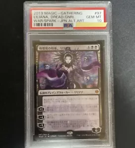 Liliana, Dreadhorde General PSA10 Alt Art Amano War of the Spark Japanese - Picture 1 of 1