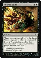 TALARA'S BANE X 4 E/X+ EVENTIDE MAGIC THE GATHERING