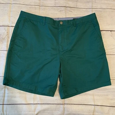 Bonobos Athletic 7in Mens Size 40 Chino Flat Front Shorts Green - Image 1 of 4