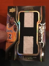2008-09 Upper Deck Black James Worthy Auto #’d 5