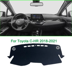 Dashboard Cover black Dash Mat Shade Protective Pad Fit For Toyota CHR 18-21  - Bild 1 von 10