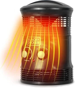 360˚ Portable Fan Heater 2-in-1 Personal Mini Space Heater Overheat Protection - Picture 1 of 7