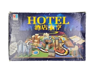 Milton Bradley HOTEL BOARD GAME 1987 Chinese/English - Picture 1 of 16
