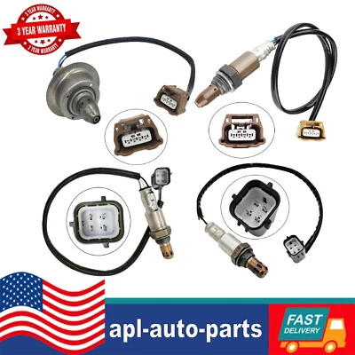 Sensor de oxígeno 4 piezas para Nissan 2011 Murano Quest 2014 Máxima 3,5 L aguas arriba y aguas abajo Foto 1 de 4