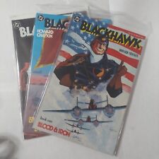 BLACKHAWK #1-3 (1 2 3), (DC 1987-8) Complete Mini Series, HOWARD CHAYKIN, NM
