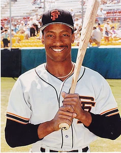 EDDIE MILNER  SAN FRANCISCO GIANTS  ACTION COLOR 8x10 - Picture 1 of 1