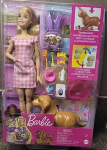 Barbie Newborn Pups Doll and Play Set NEW IN BOX! - Picture 1 of 9