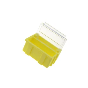 SMD-BOX N 2-2-3-4-1 Behälter ESD 37x12x15mm gelb LICEFA - Picture 1 of 1