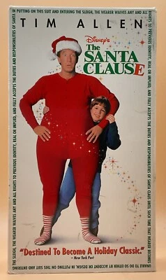 The Santa Clause VHS Tim Allen G Condition **Buy 2 Get 1 Free** - Image 1 of 3
