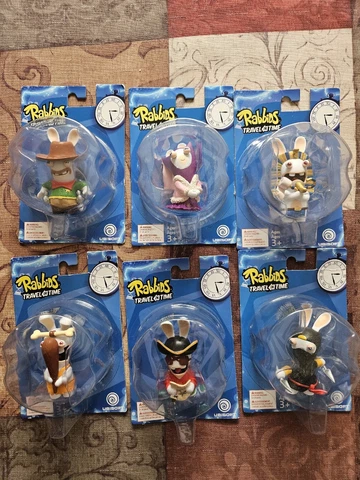 Rayman Raving Rabbids: Travel in Time Limited Edition Figures Set of 6 Cover