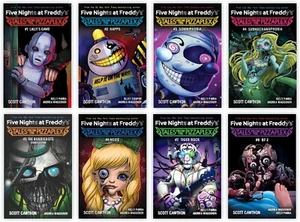 NEW Five Nights at Freddy's Series Tales from the Pizzaplex 1-8 Book Set 2023 - Imagen 1 de 9
