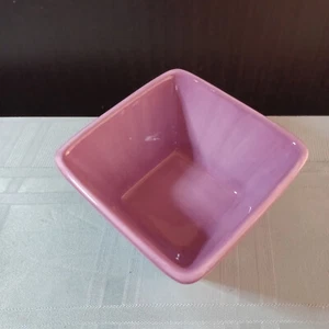 Pampered Chef Simple Additions Bowl 4.5" Square At The Top - Lavender - Picture 1 of 2