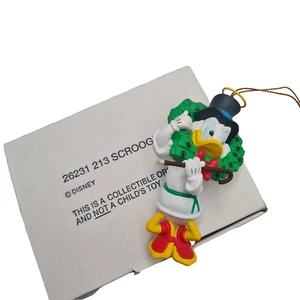 Disney Scrooge McDuck Navidad Árbol Mágico Adorno 213 En Caja - Imagen 1 de 6