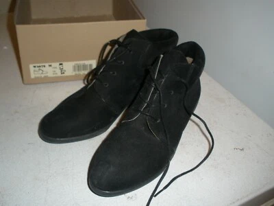 Rockport Black Ankle Shoe Size 5M 5 Suade like  (SU20) - Image 1 of 4