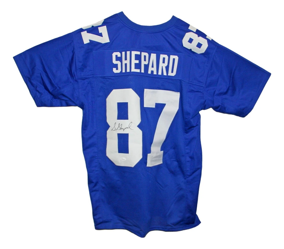 Sterling Shepard Autographed XL Jersey Giants JSA - Image 1 of 4
