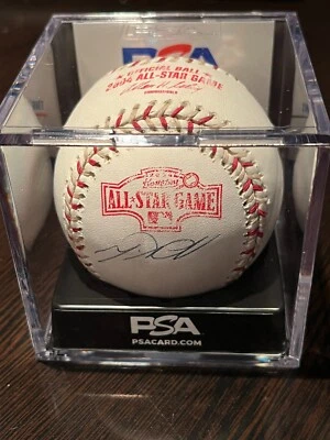 Miguel Cabrera Signed Autographed 2004 All-Star Game Baseball PSA DNA COA w/Cube - Image 1 of 4