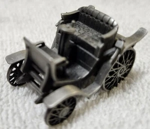 Danbury Mint Greatest Motorcars, 1898 Benz 3, 1/2 HP pewter model, READ DESCRIPT - Picture 1 of 10