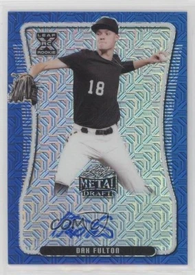2020 Leaf Metal Draft Blue Mojo /10 Dax Fulton #BA-DF1 Auto - Image 1 of 2