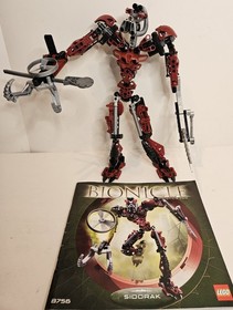 Lego BIONICLE: Titans: Sidorak Set 8756 - 100% w/ Instructions