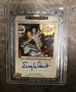 2022 Marvel Beginnings Vol 2 Series 1 Steve Englehart Silver Surfer #25 Auto - Picture 1 of 2