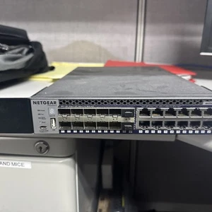 NETGEAR Prosafe M4300-12x12F 10Gbps SFP+ Managed Switch - Picture 1 of 5