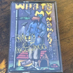 Snoop Doggy Dog What's My Name Cassette Single Death Row/Interscope 1993 - Picture 1 of 2