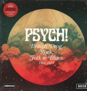 Various Artists Psych! British Prog, Rock, Folk & Blues 1966-1973 double LP - Picture 1 of 2
