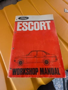 Genuine Ford Escort mk2 workshop manual - Picture 1 of 7