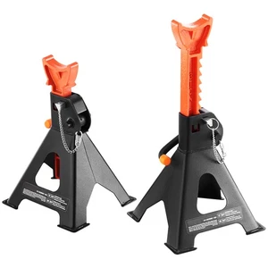 2pcs 3 Ton Jack Stands Car Floor Jack Lifting 6,000 lbs Capacity Double Locking - Picture 1 of 12