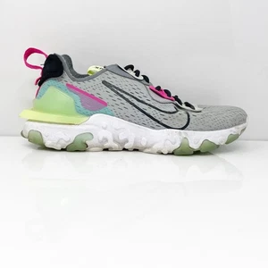 Nike Womens React Vision CI7523-009 Gray Running Shoes Sneakers Size 7 - Picture 1 of 12
