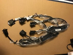 NEW 3-Pack - HP 924318-001 VGA/SVGA cables, black, 6' male to male D-sub - Picture 1 of 5