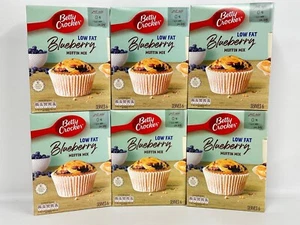Betty Crocker Blueberry Muffin Mix 6 x 335g – Low Fat Baking Made Easy - Picture 1 of 5