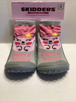 SKIDDERS Baby Girl Slipper “Cuddle Buddy”- Size 4 (24 months) - Image 1 of 4