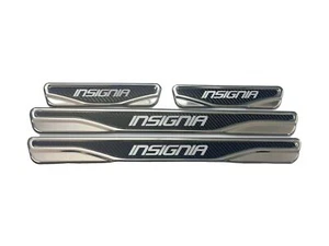 Per Opel Vauxhall Insignia Protezione antigraffio per battitacco cromata e... - Foto 1 di 3