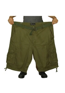 BIG MENS CARGO SHORTS WITH MULTIPLE POCKETS (44~62) FREE SHIPPING - Picture 1 of 34