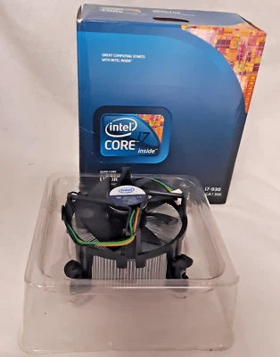 ORIGINAL INTEL LGA1366 COPPER CORE COOLING FAN,HEATSINK E29477-002 NEW OLD STOCK - Image 1 of 4