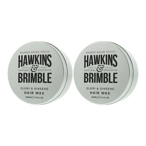 Hawkins & Brimble Elemi & Ginseng Hair Wax 100ml x 2