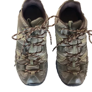 Merrell Trail Shoes Women's Sz 8 Siren Sport Olive Mesh Vibram Hiking Sneakers - Picture 1 of 12