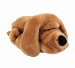 Aurora  Cocker Spaniel Puppy Dog Laying Plush 14" Floppy Light Brown People Pals - Picture 1 of 12
