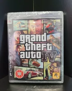 Grand Theft Auto IV PS3 NUEVO Sellado Versión Reino Unido Grand Theft Auto 4 GTA IV - Imagen 1 de 1