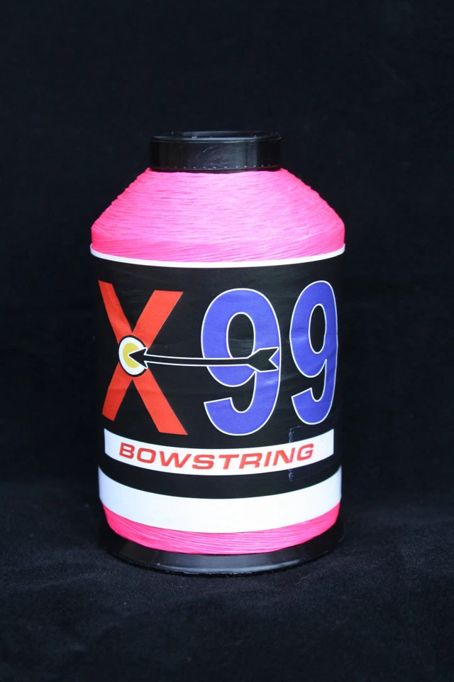 BCY X99 Bowstring Material 1/8# Flo Pink  Bow String Making - Image 1 of 1