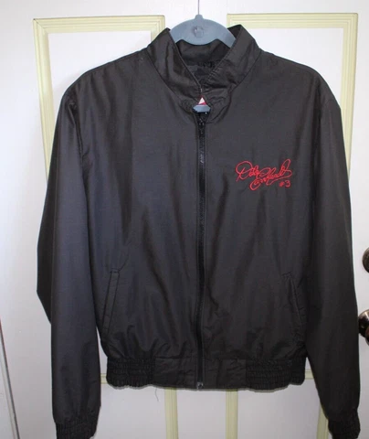 Dale Earnhardt #3 Men's M 1991 Winston Cup Champion Zipped Windbreaker Jacket Cover