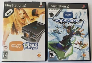 EyeToy: AntiGrav & EyeToy: Play (Sony PlayStation 2, 2004) CIB Kostenloser Versand! - Bild 1 von 3