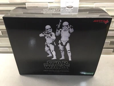Star Wars FIRST ORDER STORMTROOPER TWO PACK Kotobukiya 1/10 Scale ArtFX+ New - Image 1 of 4